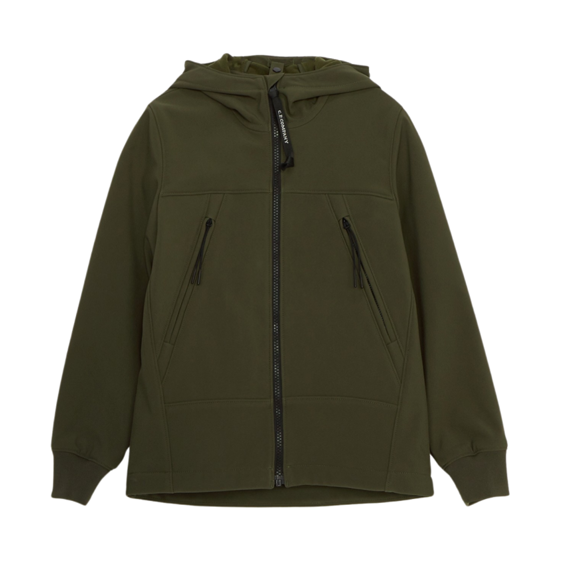 15CKOW001B006097A683 (Kids) C.P. Company U16 Shell-R Goggle Jacket Ivy Green - 23FW