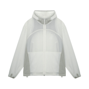 Art of Field Mesh Hood Zip-Up White