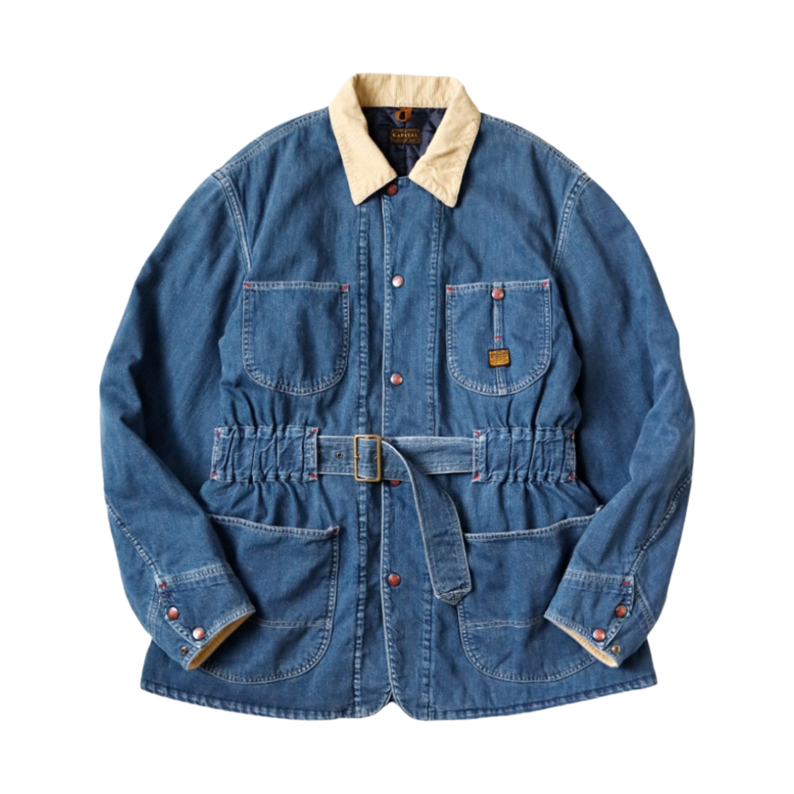 캐피탈 8온즈 데님 프로펠러 커버롤 인디고 | Kapital | KREAM