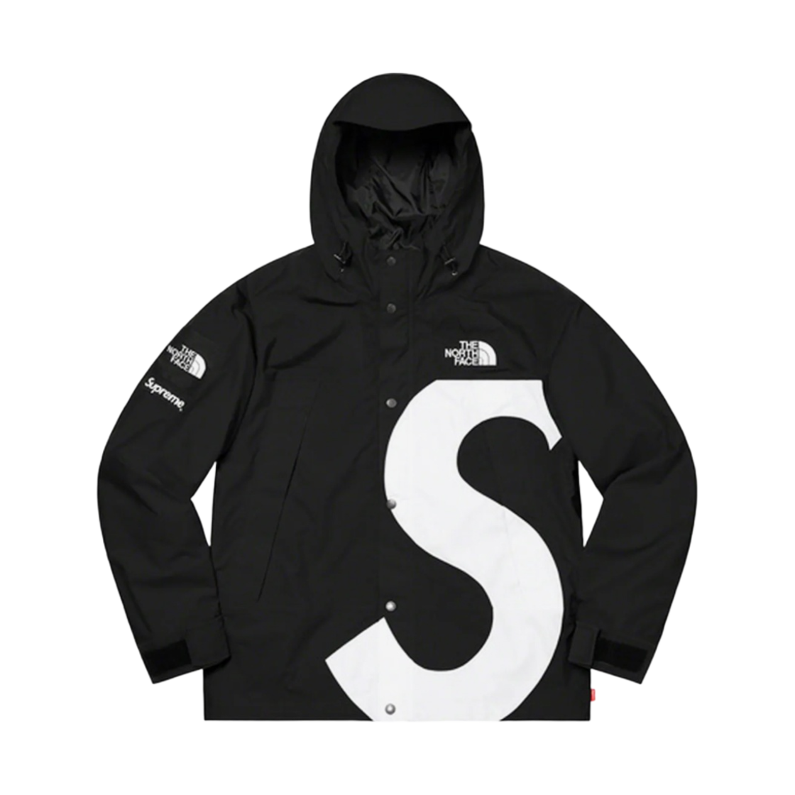 슈프림 x 노스페이스 S 로고 마운틴 자켓 블랙 - 20FW