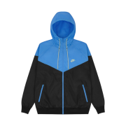 Nike NSW Windrunner Hoodie Jacket Black University Blue - Asia