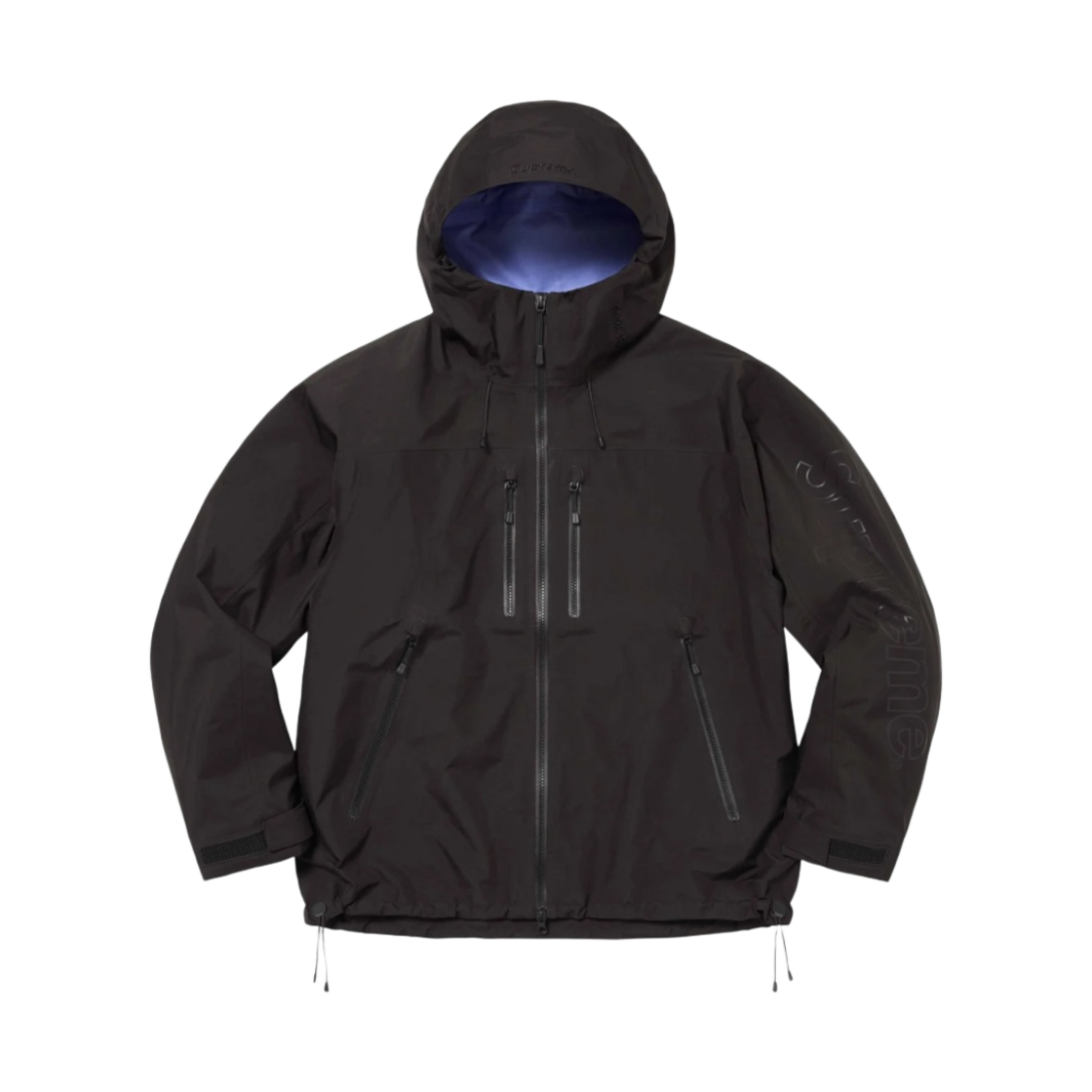 슈프림 고어텍스 테이프드 심 쉘 자켓 블랙 - 24SS(Supreme Gore-Tex Taped Seam Shell Jacket Black - 24SS)