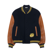 STU X HANK Varsity Jacket Navy