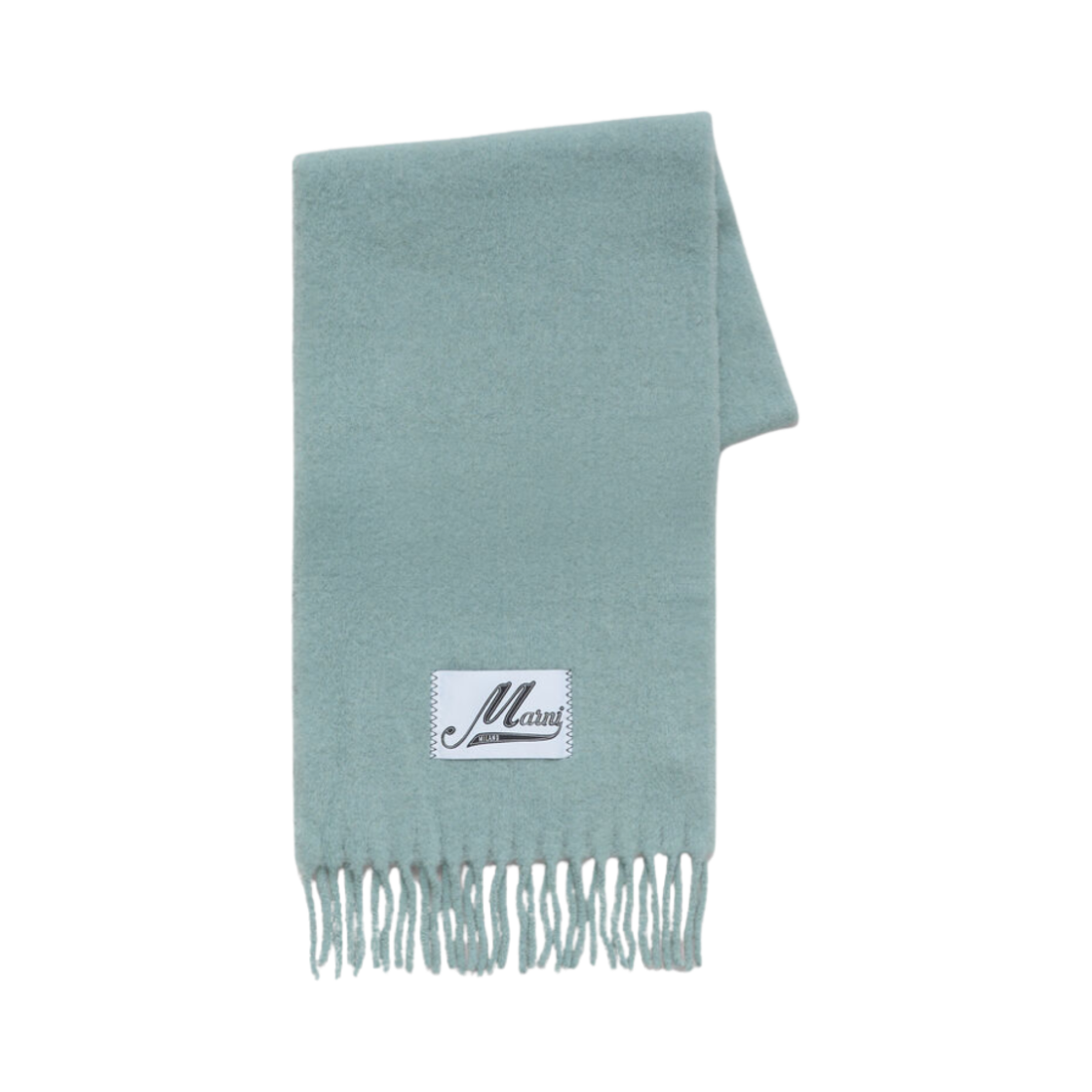 SCMC0059Y0-UTW918-00V19 Marni Turquoise Alpaca Scarf Linden