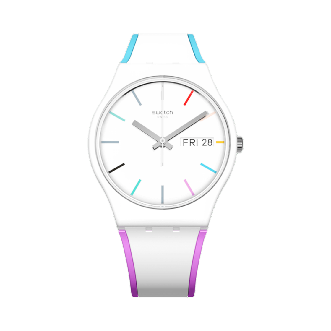 스와치 엣지라인 콰츠 멀티컬러(Swatch Edgyline Quartz Multicolor) - 1