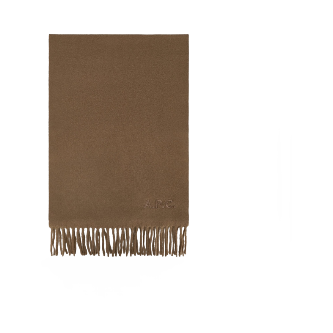 WOAFE-M15171-CAB A.P.C. Ambroise Brodee Muffler Camel