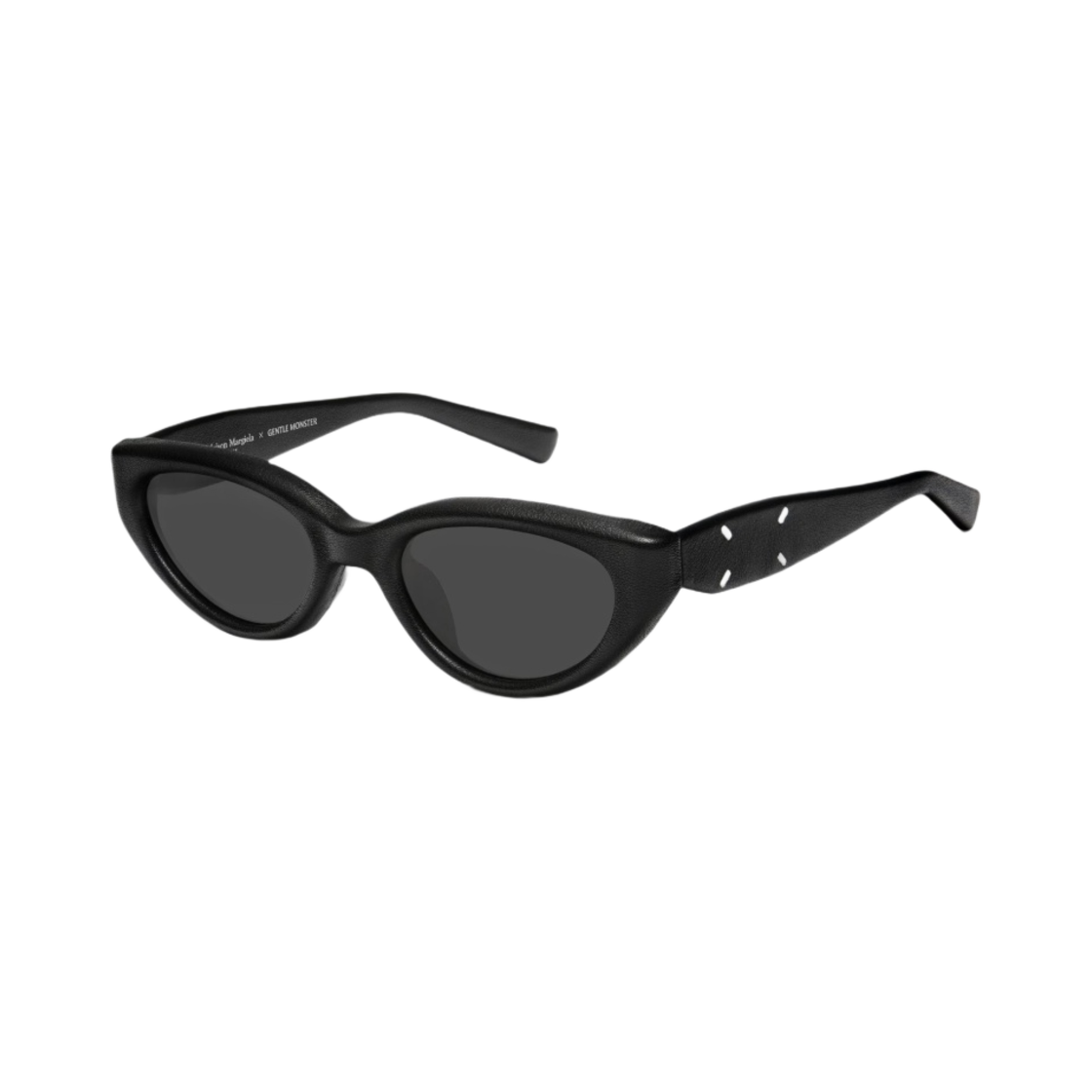 젠틀 몬스터 x 메종 마르지엘라 MM108 레더 블랙 블랙(Gentle Monster x Maison Margiela MM108 Leather Black Black)