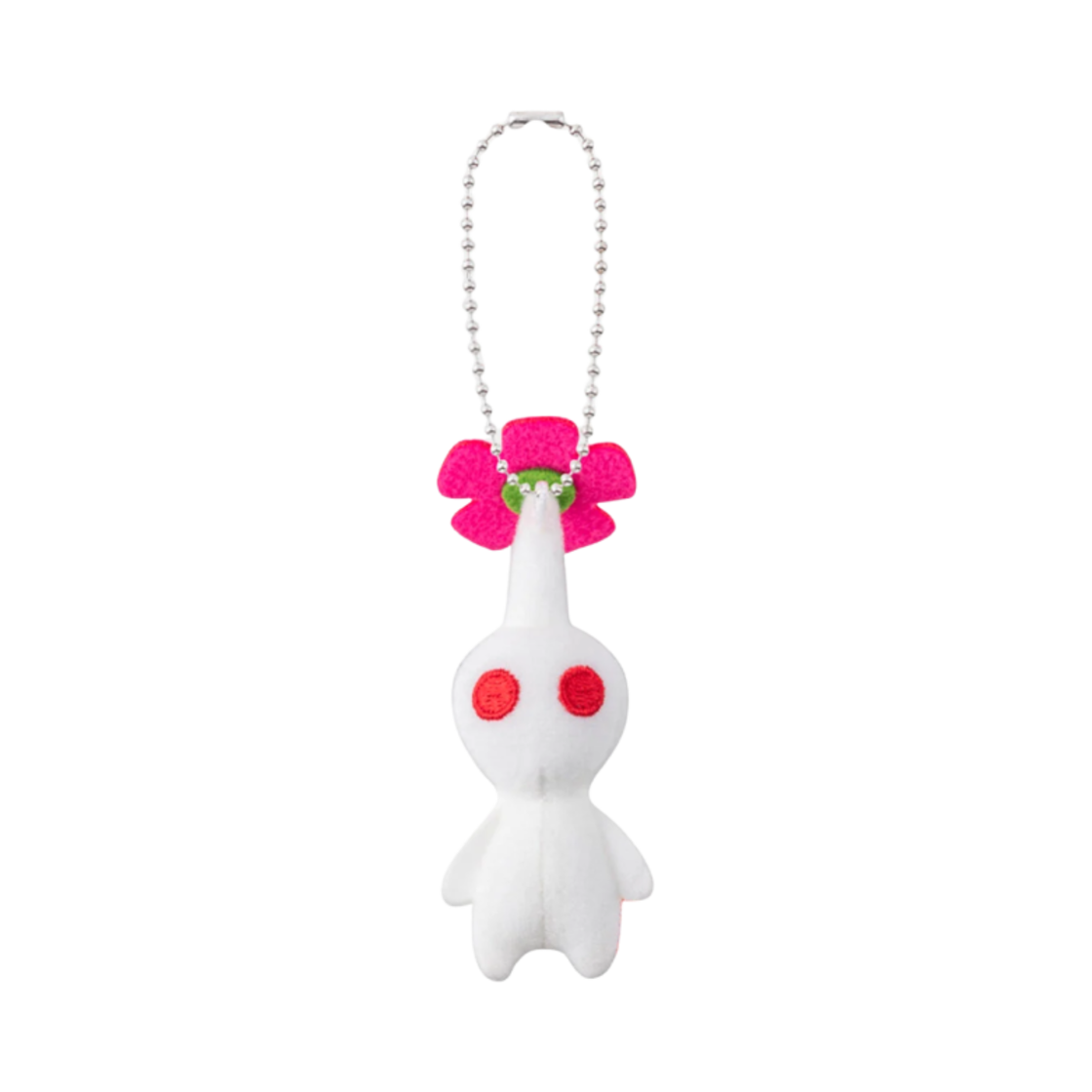 - Nintendo White Pikmin Mascot Keyring