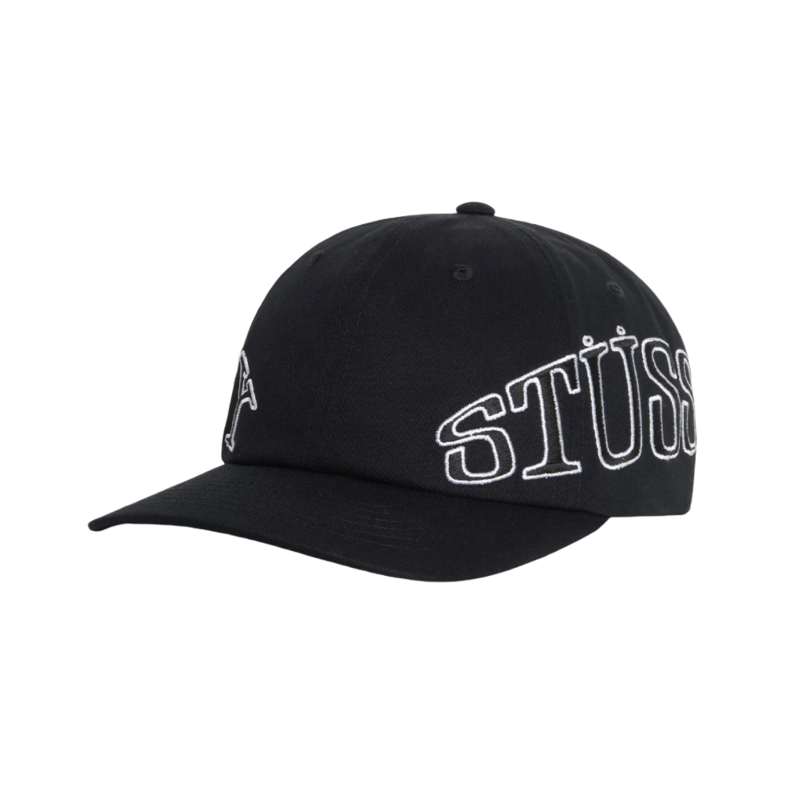 스투시 로우 프로 아크 스트랩백 블랙(Stussy Low Pro Arc Strapback Black) - 2