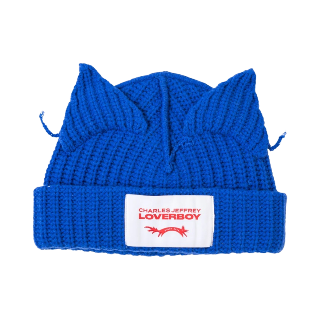 CJLAW22CEB Charles Jeffrey Loverboy Chunky Ears Beanie Blue