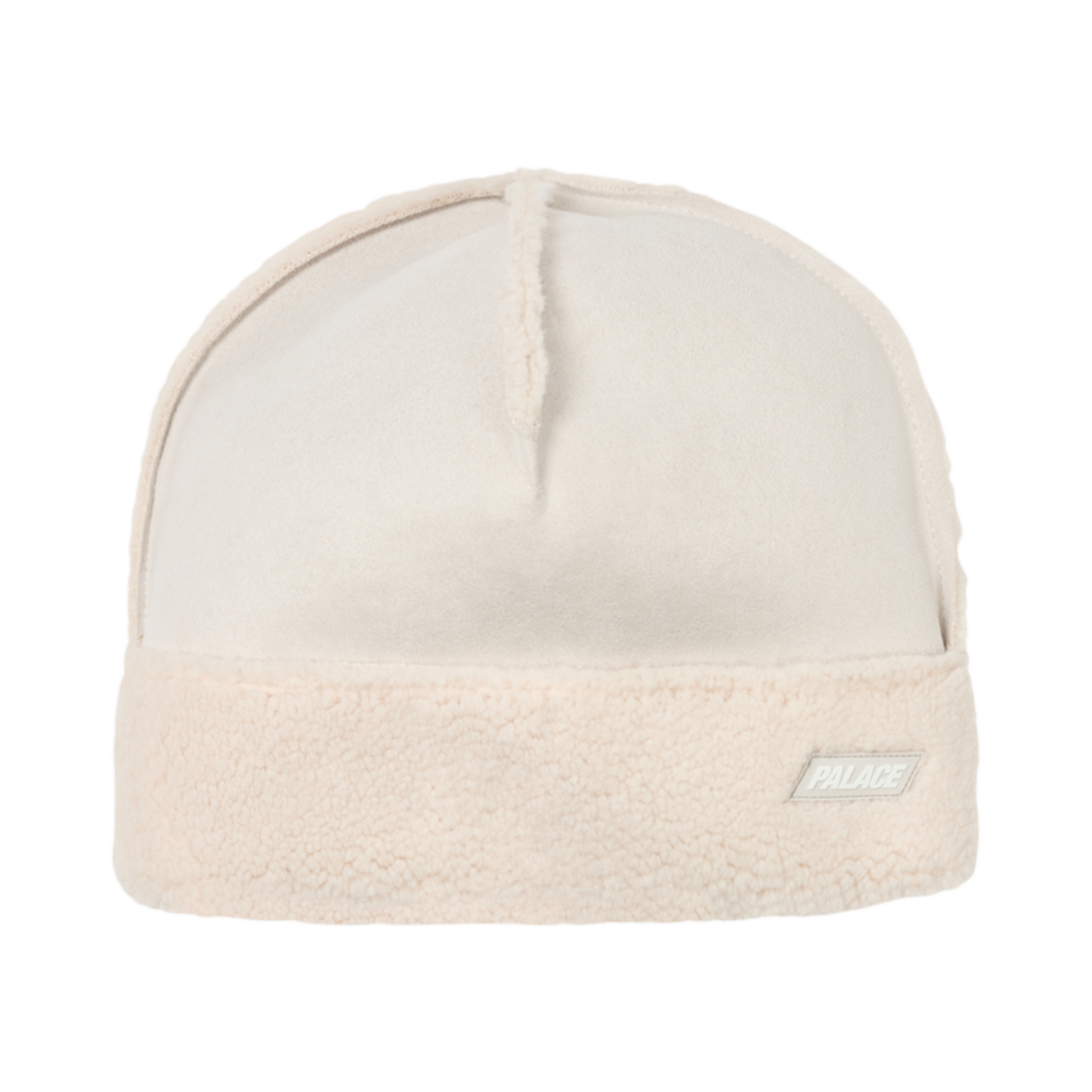 - Palace Shearling Beanie Soft White - 24FW