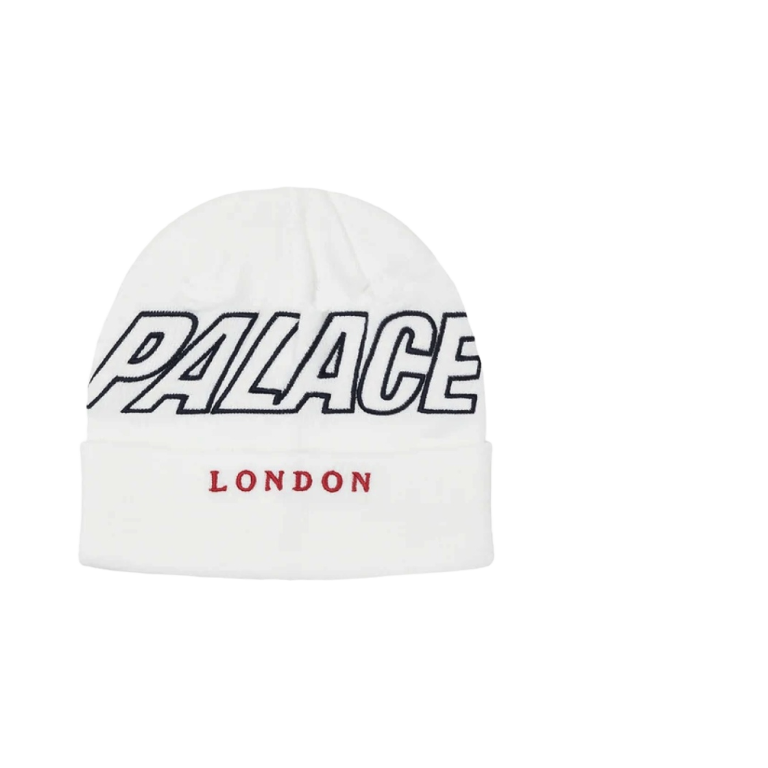 팔라스 P-런던 비니 화이트 - 21FW(Palace P-London Beanie White - 21FW) - 1