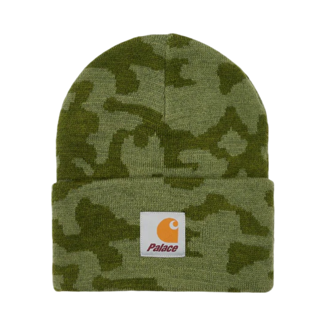 팔라스 x 칼하트 WIP 워치 햇 달러 그린 카모 - 23FW(Palace x Carhartt WIP Watch Hat Dollar Green Camo - 23FW) - 1