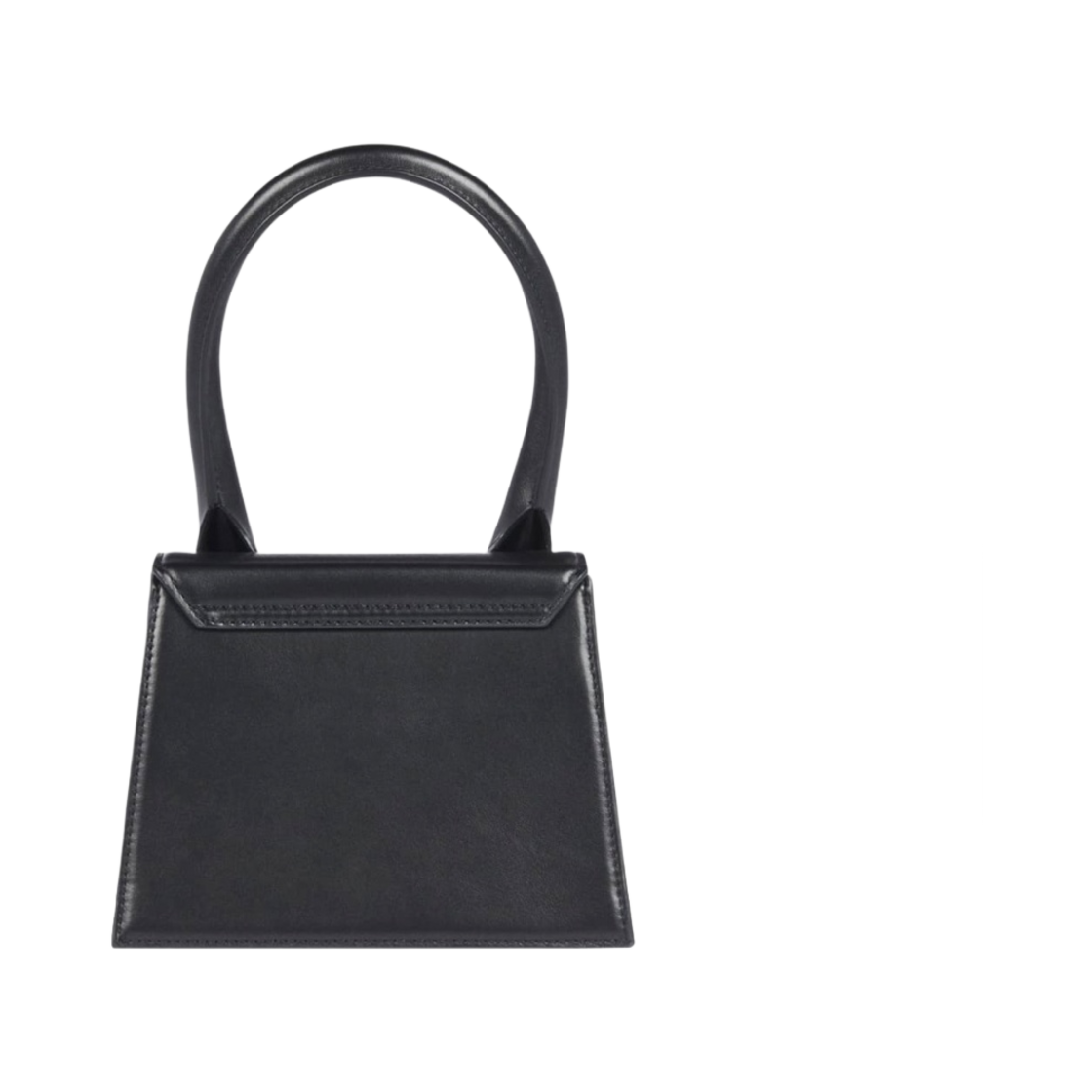 자크뮈스 르 치키토 모옌 레더 핸드백 블랙(Jacquemus Le Chiquito Moyen Leather Handag Black) - 3