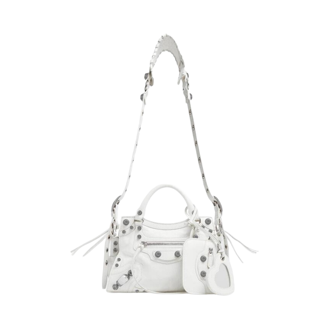 700940210B09104 Balenciaga Neo Cagole XS Handbag White