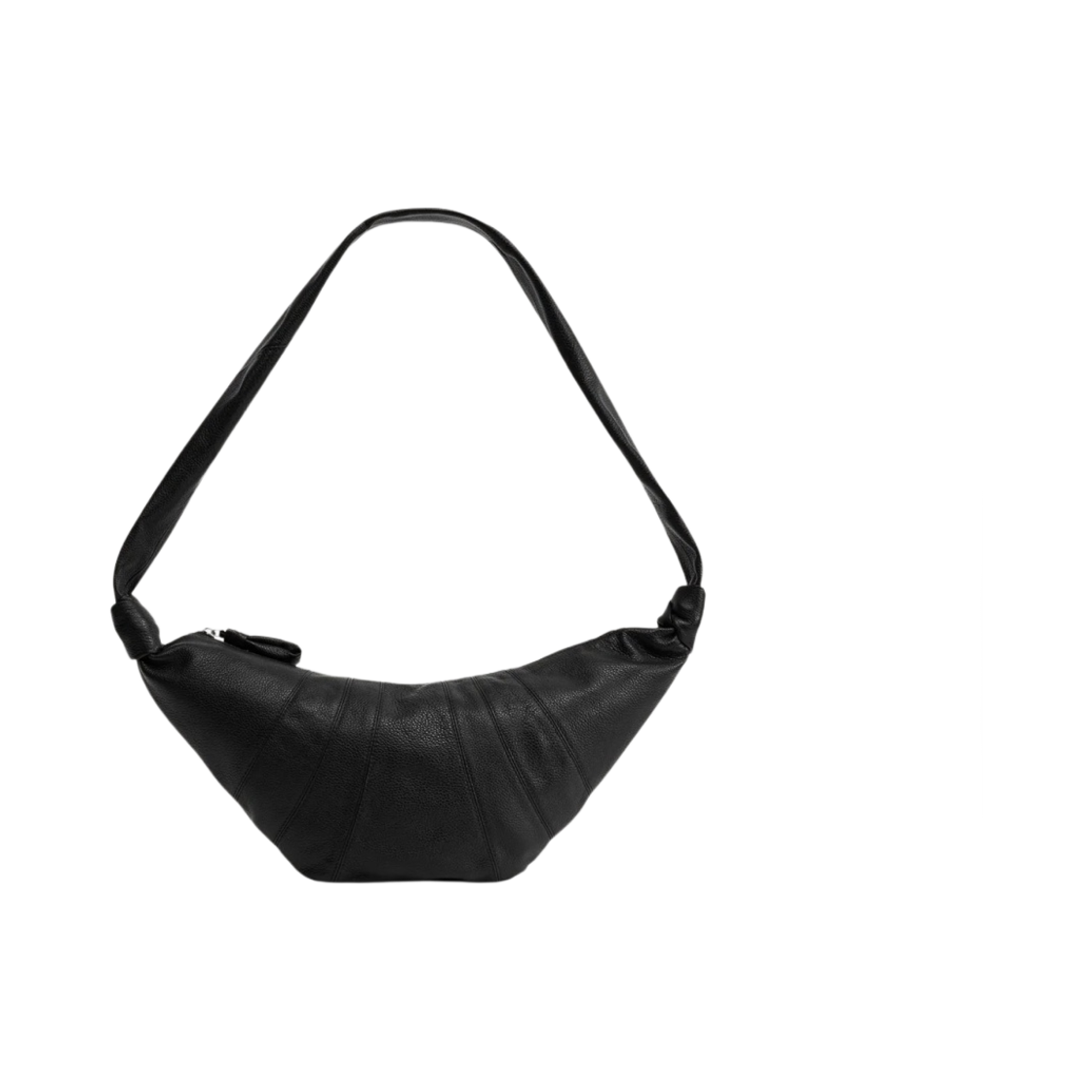 BG0001-LL0018-999 Lemaire Medium Croissant Bag Soft Grained Leather BLACK