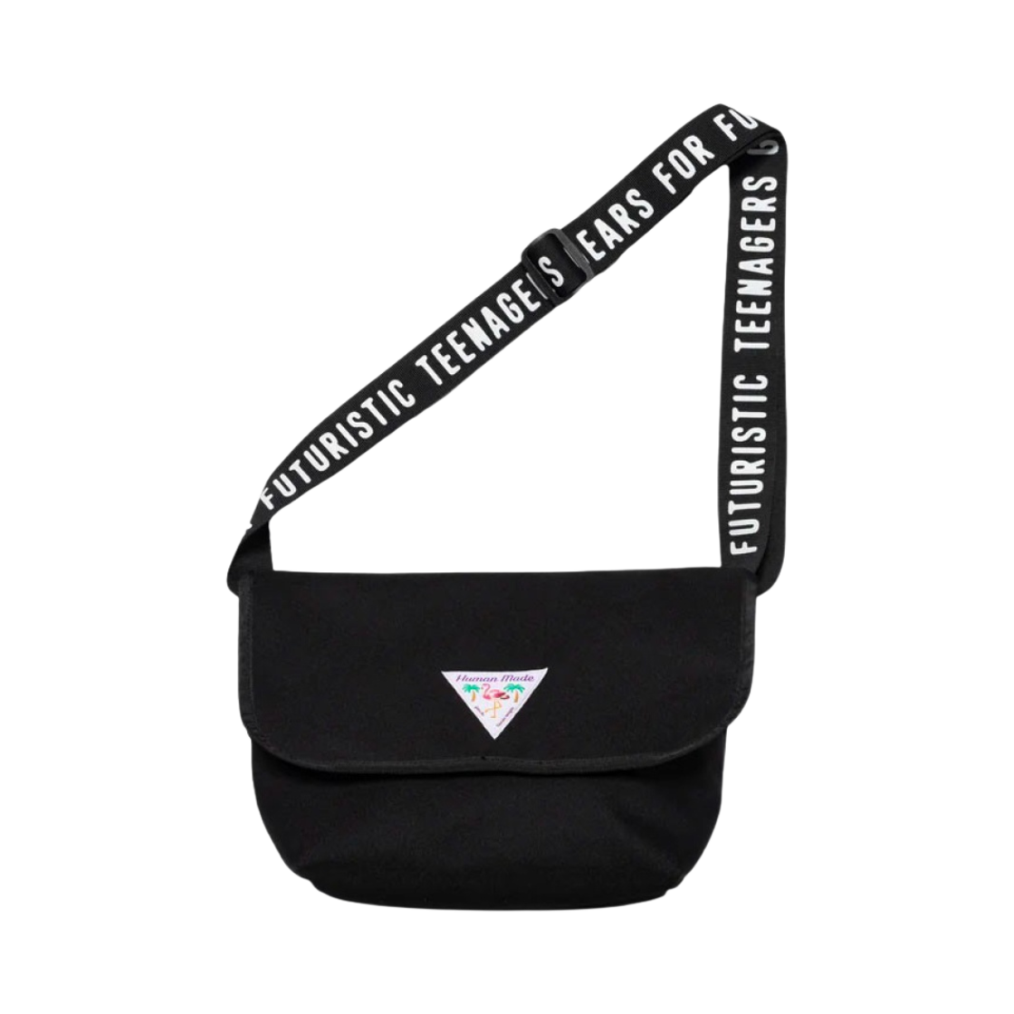 휴먼 메이드 스몰 메신저 백 블랙(Human Made Small Messenger Bag Black)
