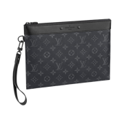 Louis Vuitton Pochette To Go Monogram Eclipse Black