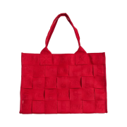 Supreme Woven Large Tote Red - 23SS