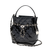 Cardinal Red Bell Bag Black