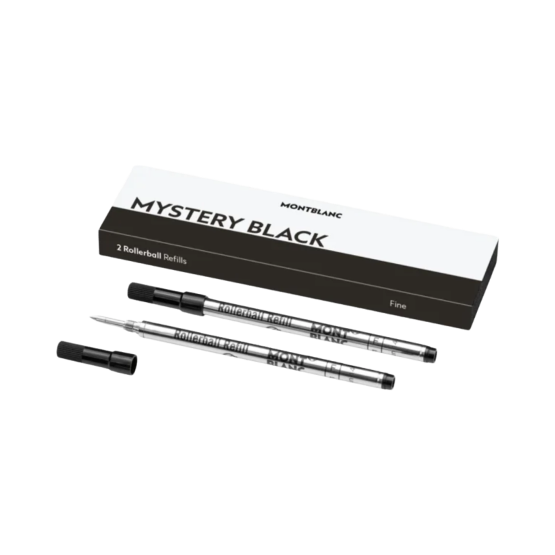 몽블랑 2 롤러볼 리필 파인 미스테리 블랙(Montblanc 2 Rollerball Refills Fine Mystery Black)