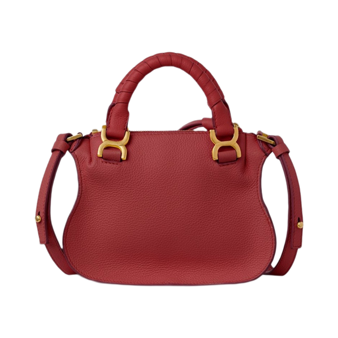끌로에 마르씨 미니 더블 캐리 백 레디쉬 핑크(Chloe Marcie Mini Double Carry Bag Reddish Pink) - 2