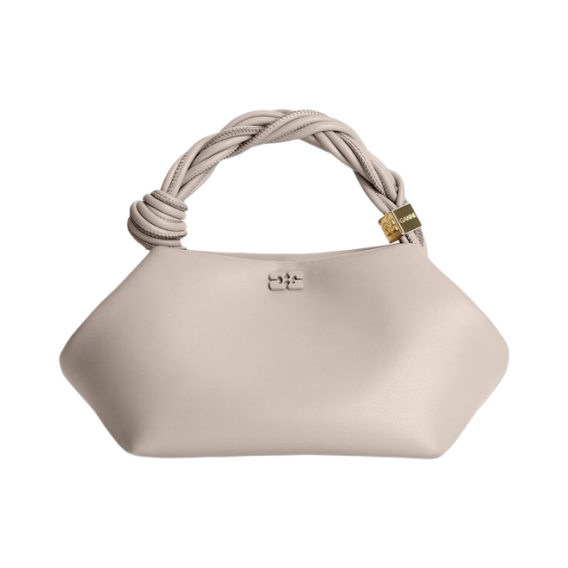 가니 스몰 보우백 오이스터 그레이