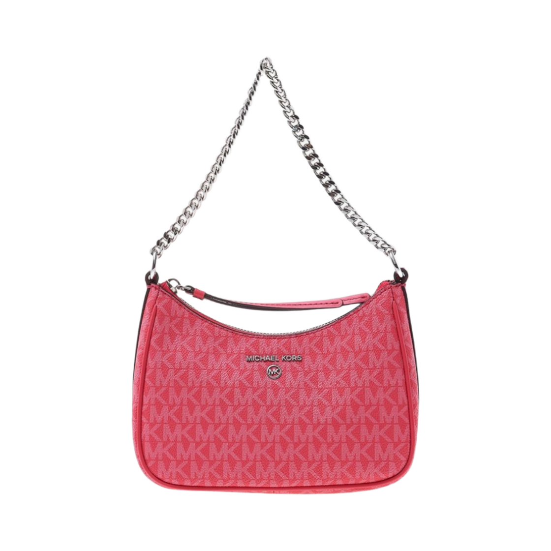 마이클 코어스 제트 세트 참 스몰 로고 포쉐트 워터멜론 레드(Michael Kors Jet Set Charm Small Logo Pochette Watermelon Red) - 1