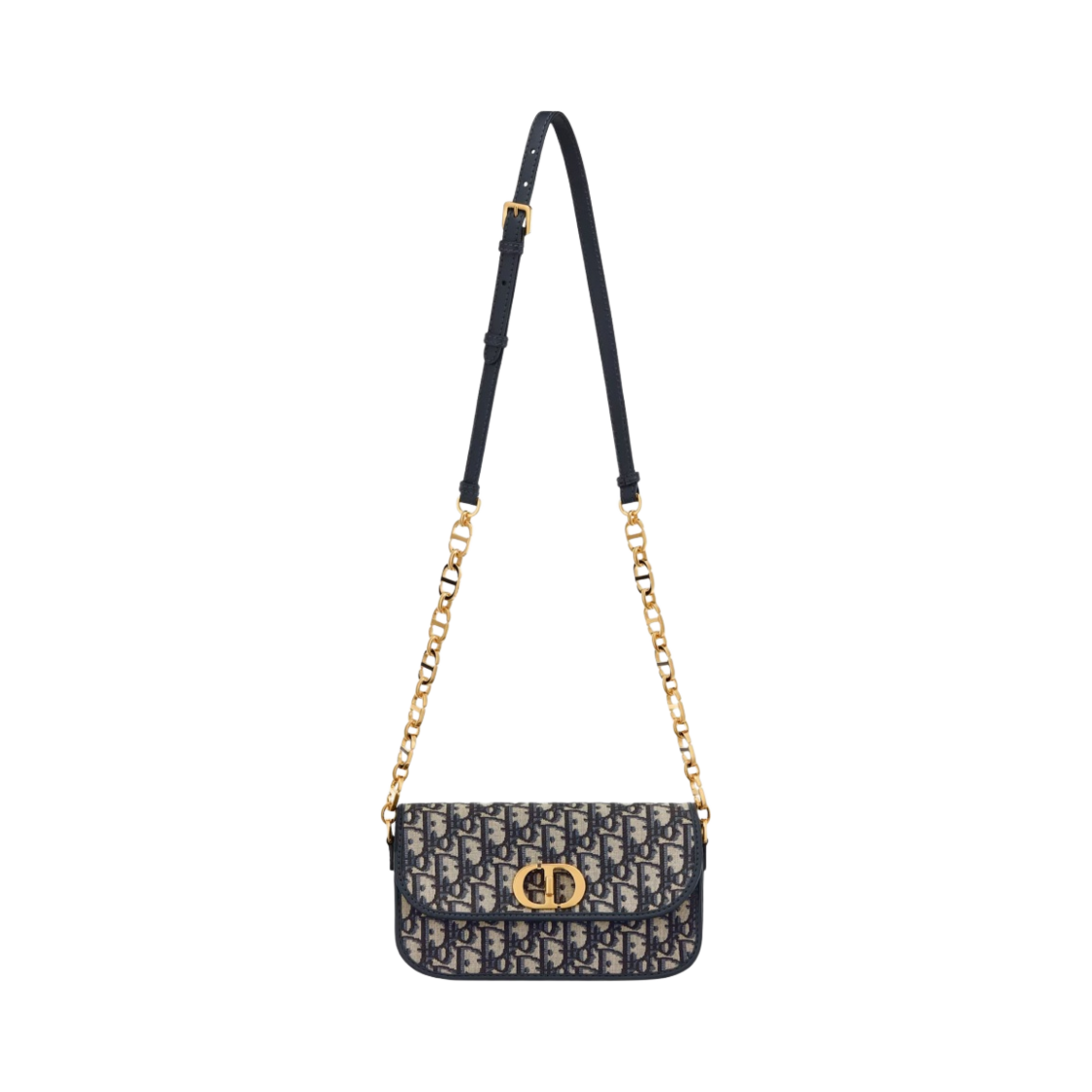 디올 30 몽테인 에비뉴 백 블루 디올 오블리크 자카드(Dior 30 Montaigne Avenue Bag Blue Dior Oblique Jacquard) - 3