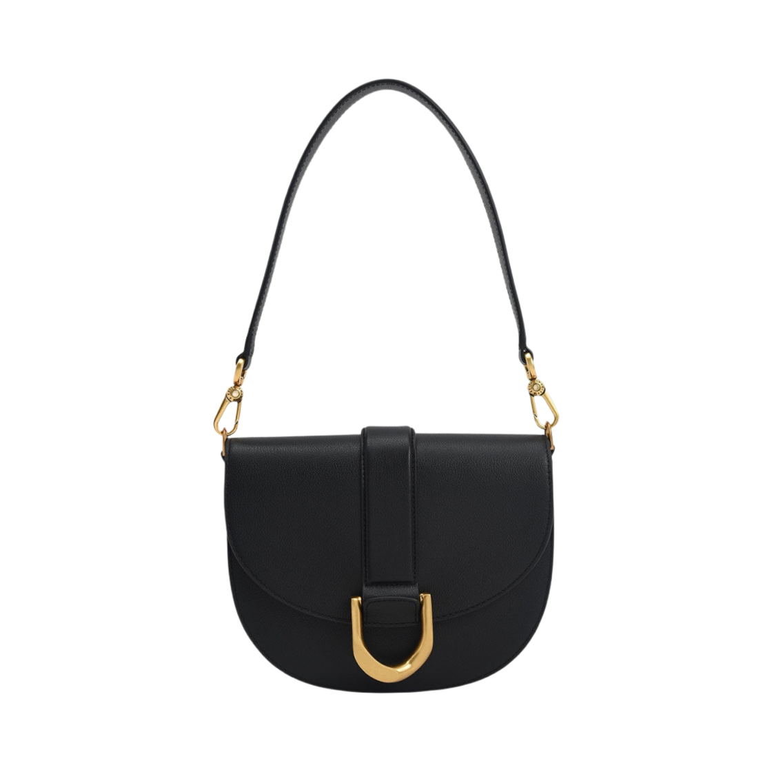 찰스앤키스 개빈 새들백 블랙(Charles & Keith Gabine Saddle Bag Black)