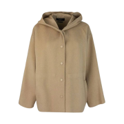 (W) Max Mara Weekend Gennaio Short Coat Beige