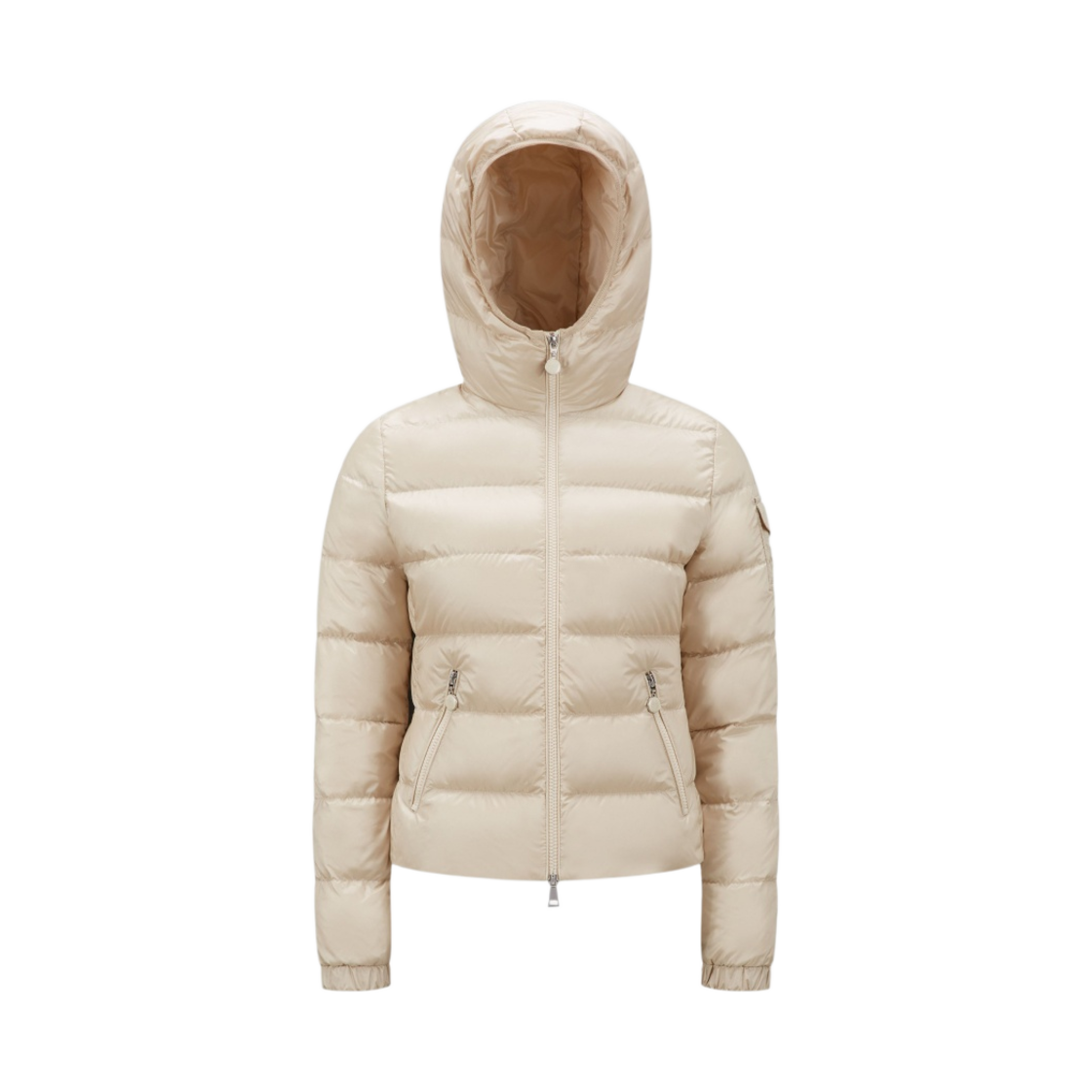 (W) 몽클레르 글레스 쇼트 다운 자켓 바닐라 베이지 - 23SS