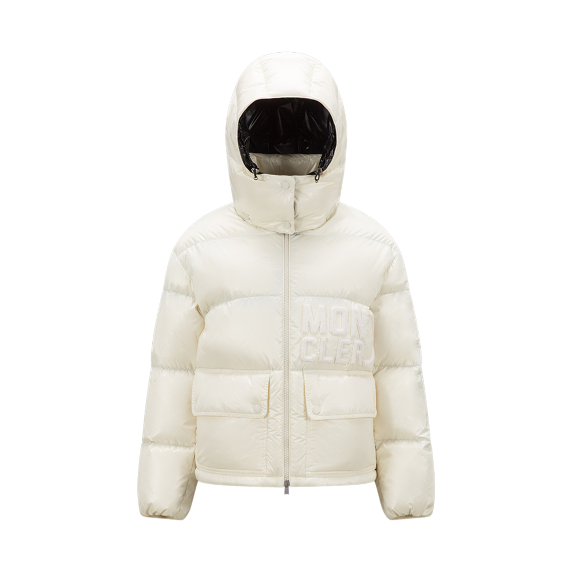 I2-093-1A00039-5963V-034 (W) Moncler Abbaye Short Down Jacket White - 23FW