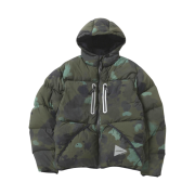 And Wander x Gramicci Down Jacket Camo