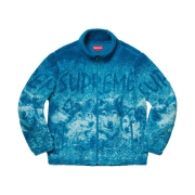Supreme Wolf Fleece Jacket Dark Teal - 19SS