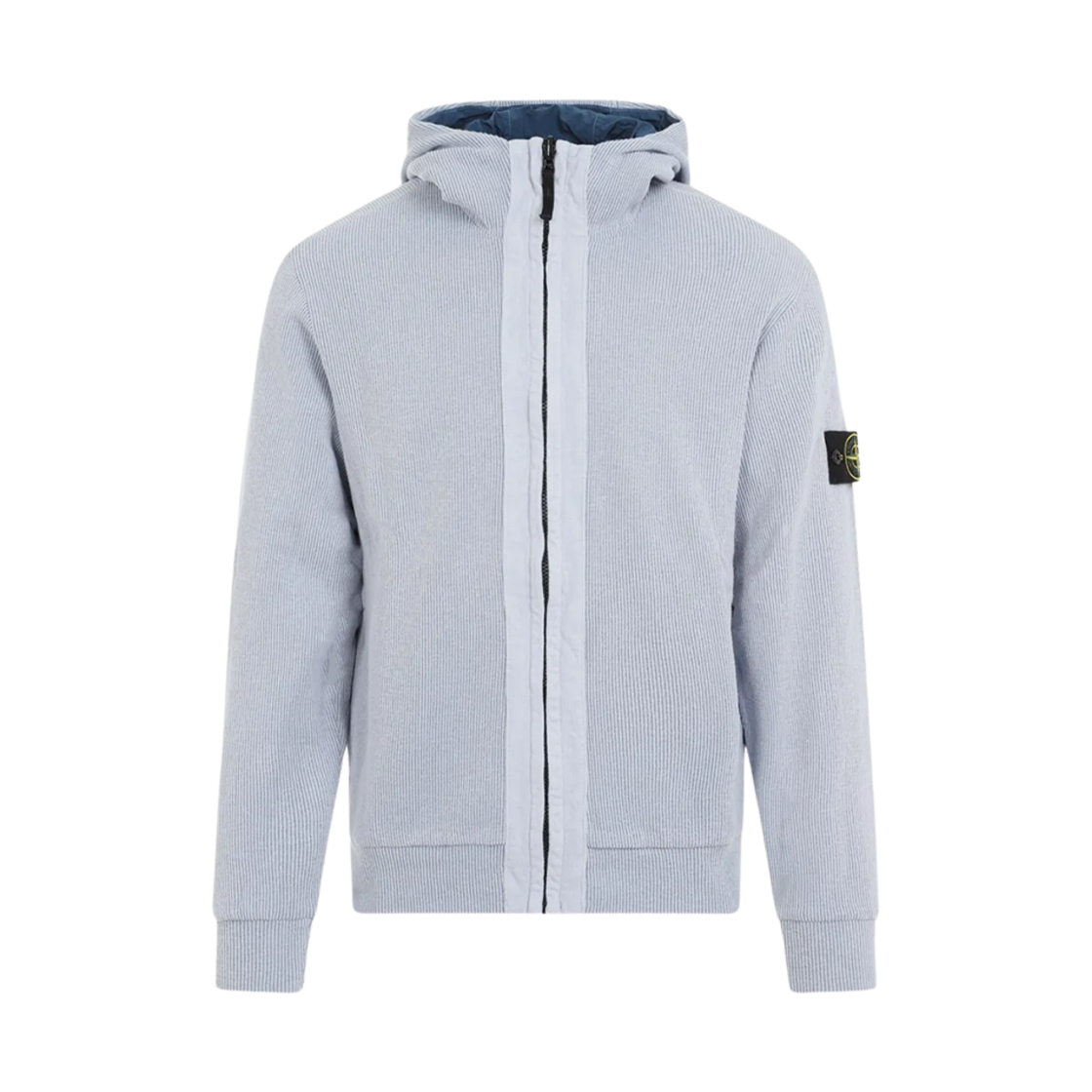 스톤 아일랜드 62456 리버시블 풀 지퍼 스웨트셔츠 스카이 블루 - 24SS(Stone Island 62456 Reversible Full Zipper Sweatshirt Sky Blue - 24SS) - 1