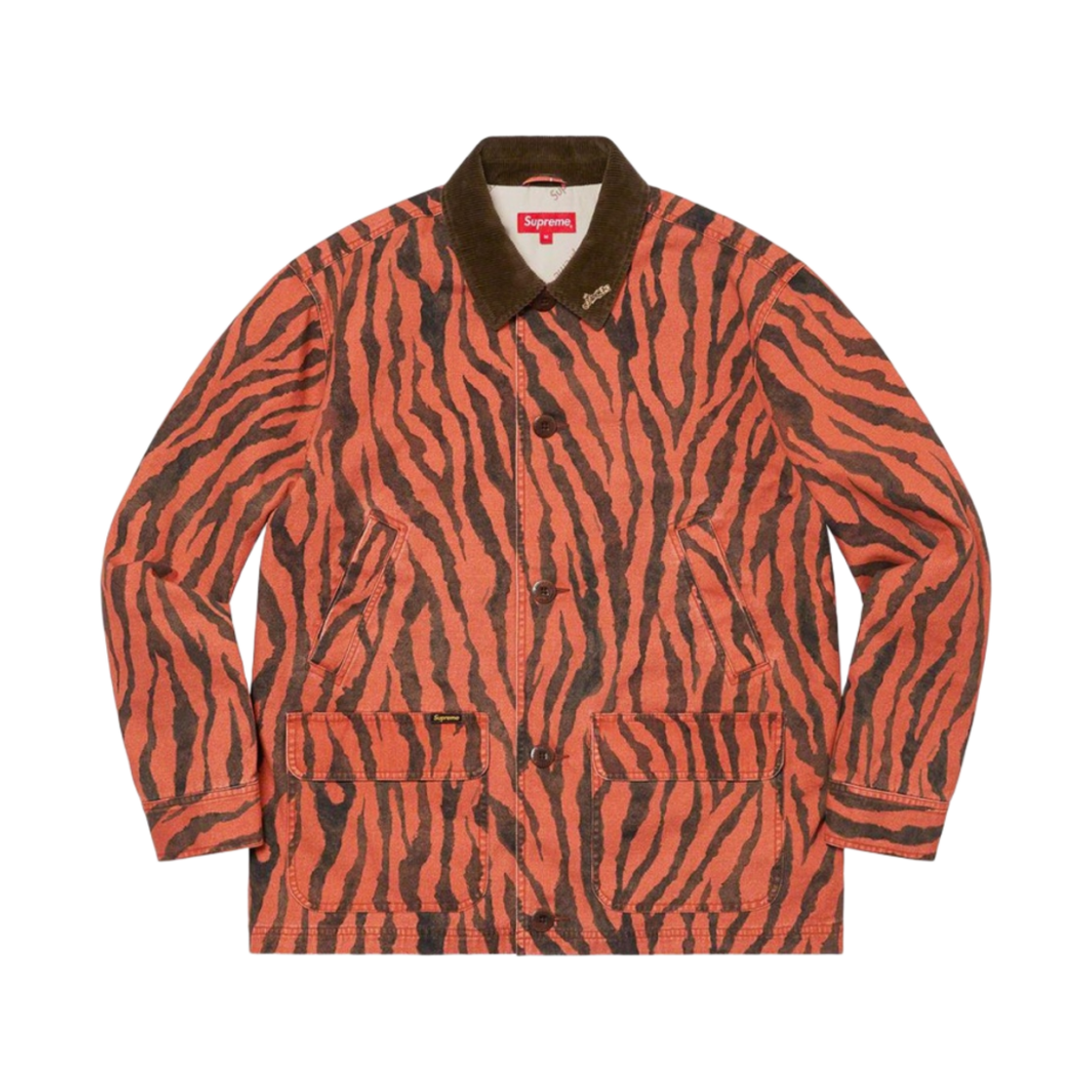 슈프림 반 코트 타이거 스트라이프 - 21SS(Supreme Barn Coat Tiger Stripe - 21SS) - 1
