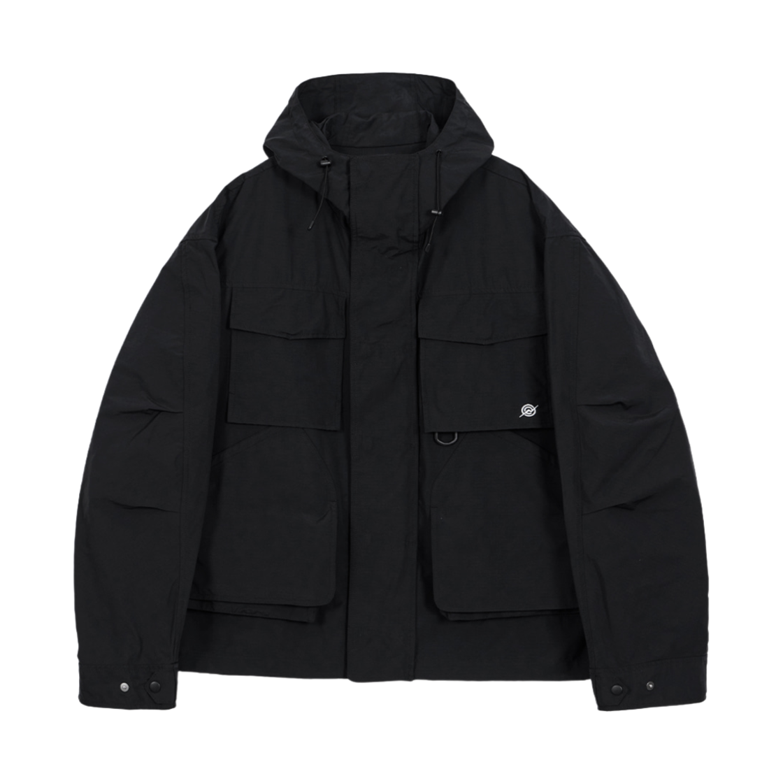 KB1JK1066MBK KALA PATTHAR CN Stormproof Utility Hooded Shell Jacket Black