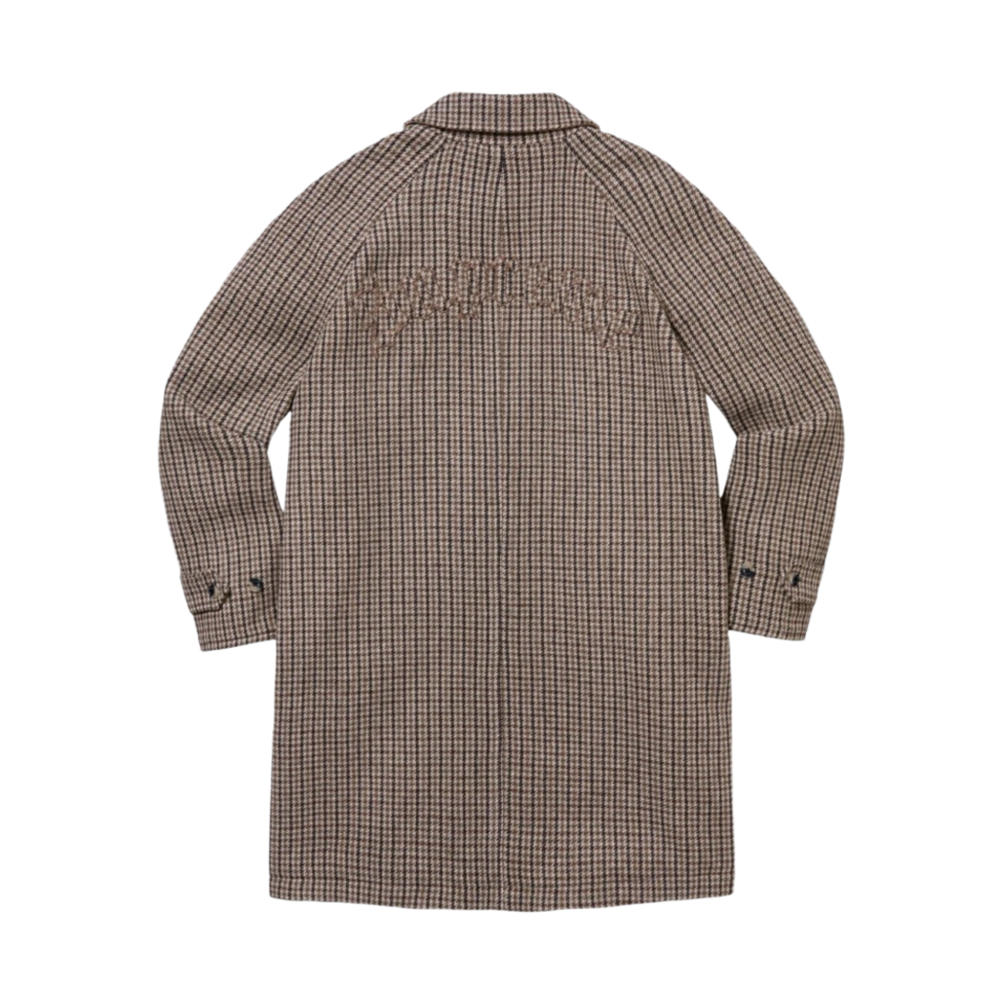 슈프림 리버시블 하운드스투스 오버코트 탄 - 23FW(Supreme Reversible Houndstooth Overcoat Tan - 23FW) - 2