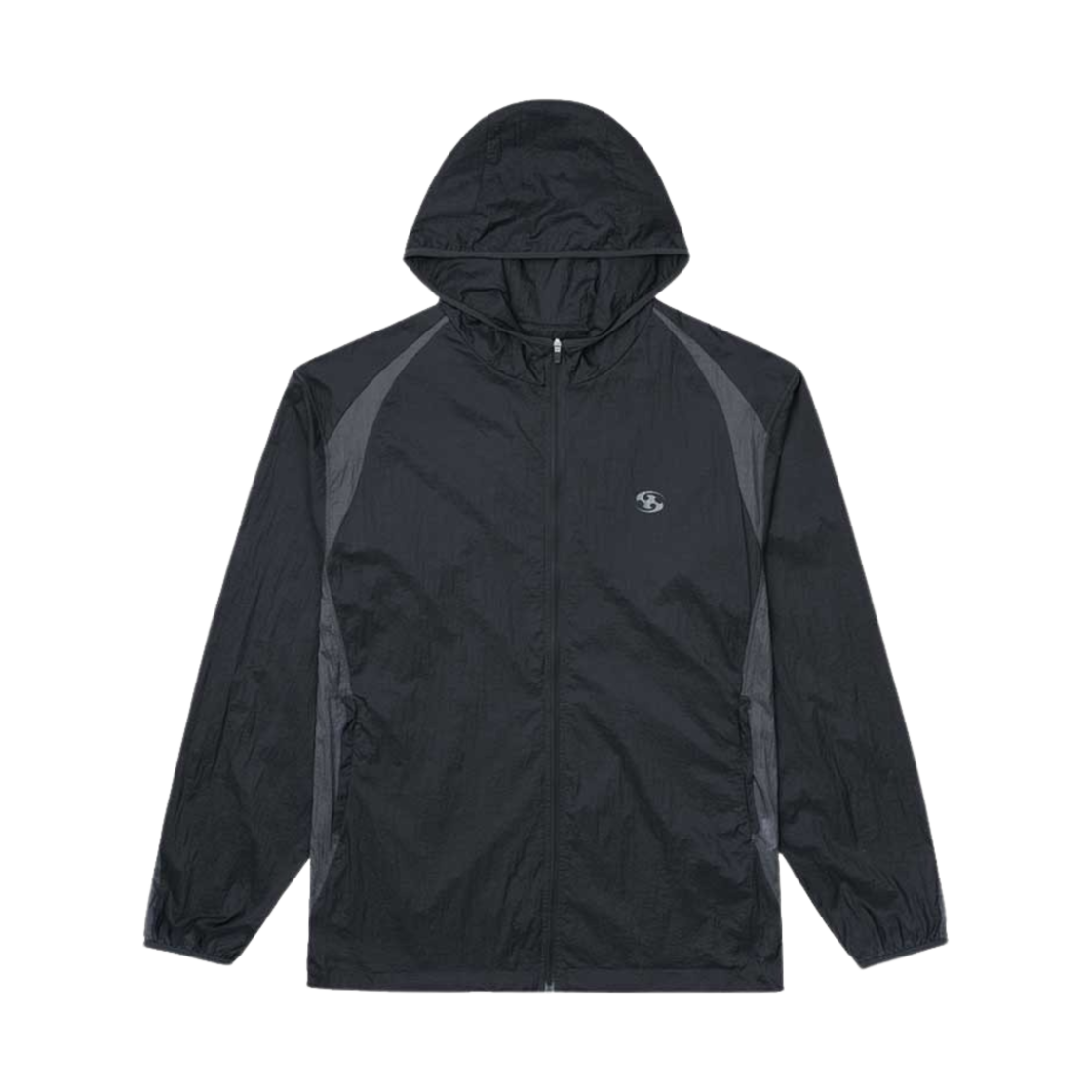 sansangear paneled jacket blue charcoal 【公式通販】