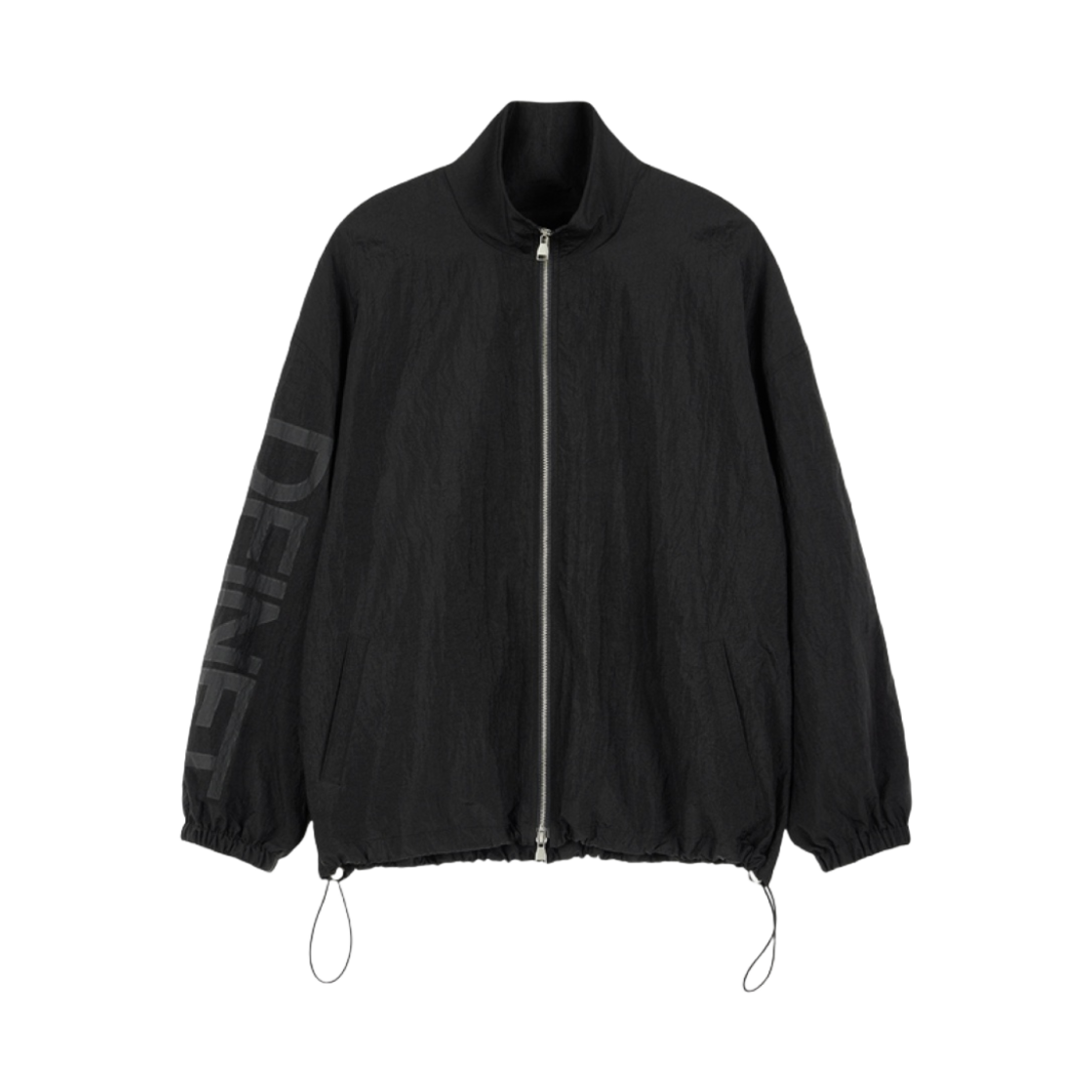 (W) 다이닛 로고 점퍼 블랙((W) Deinet Logo Jumper in Black)