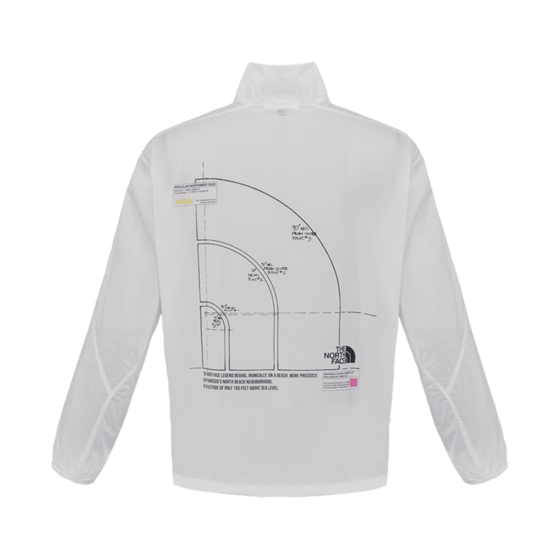 노스페이스 돔 로고 자켓 화이트 - 25SS(The North Face Dome Logo Jacket White - 25SS) - 2