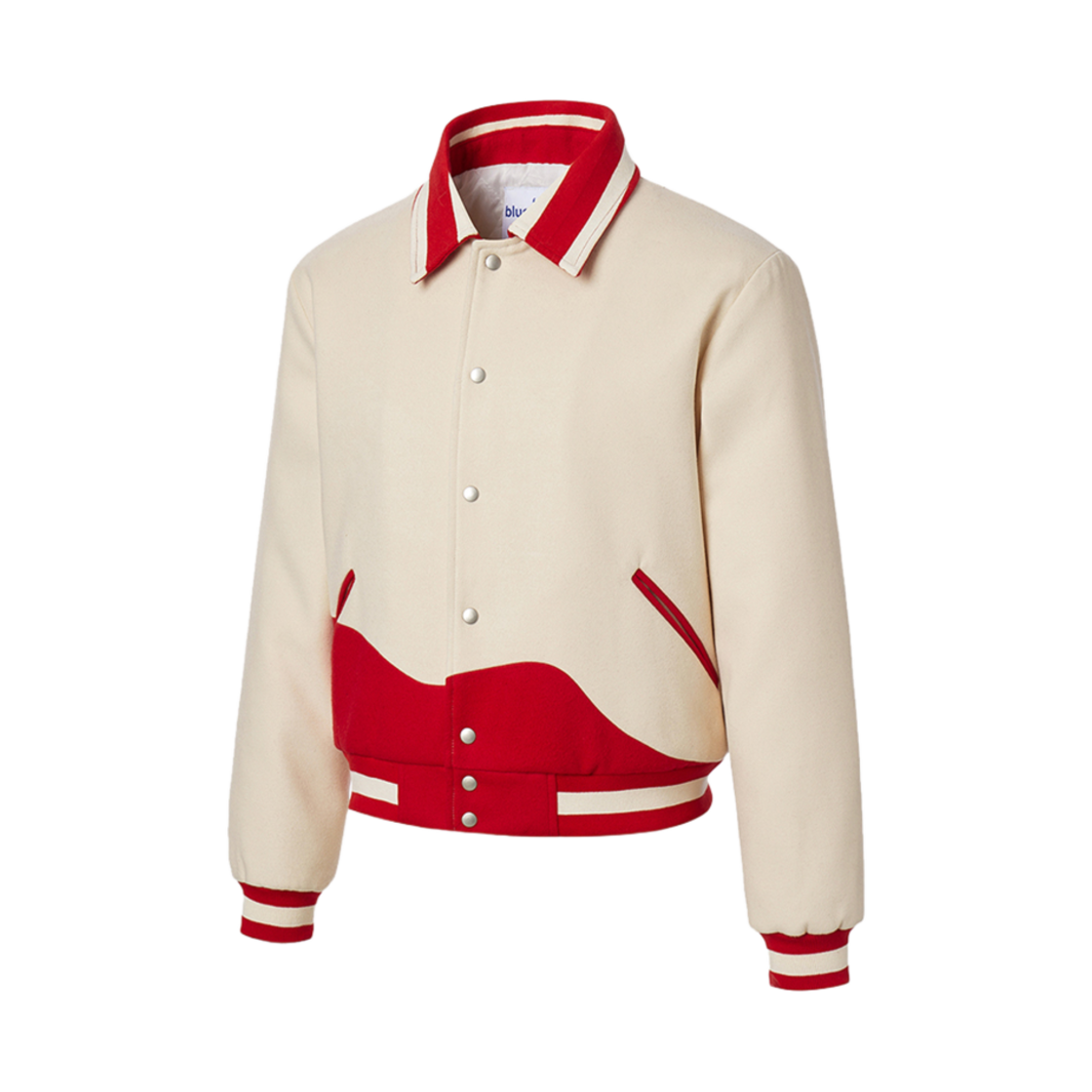 Bluesf30 Blue Sunflower Stadium Quilting Jacket