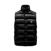 Moncler Tibb Down Gilet Black - 23FW