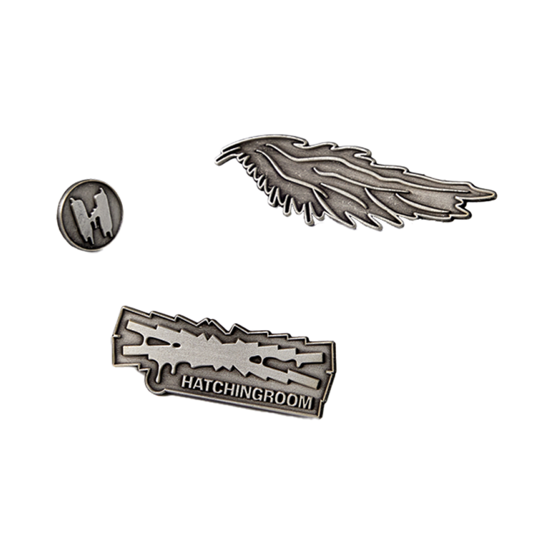 해칭룸 x 르세라핌 뱃지 (3개 세트)(Hatchingroom x LE SSERAFIM Badge (Set of 3))