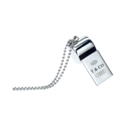 Tiffany & Co. 1837 Whistle Pendant Sterling Silver