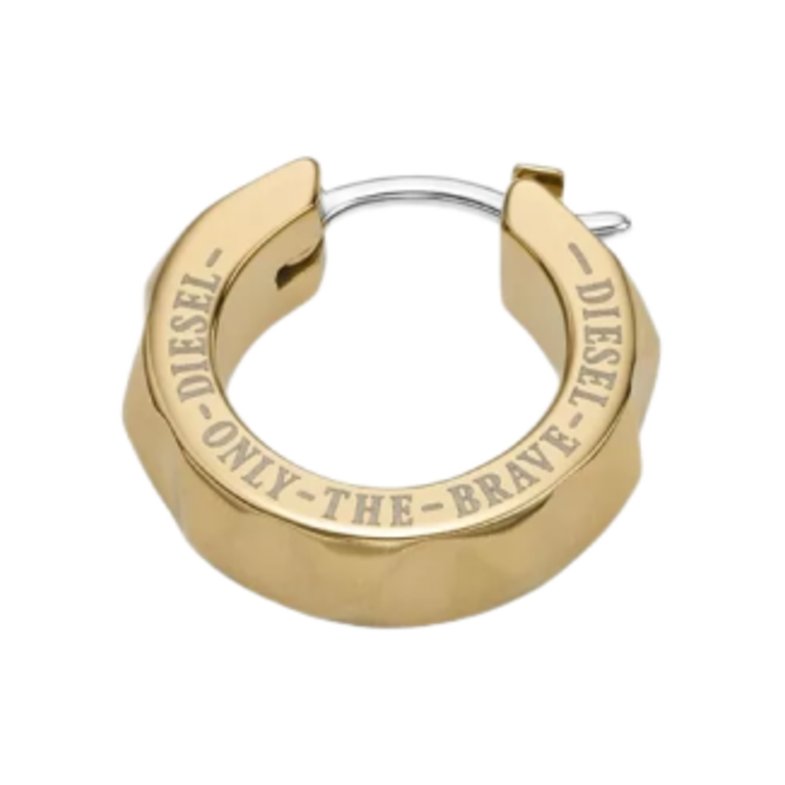 DX1417710 Diesel Dx1417 Stainless Steel Single hoop Earring Gold