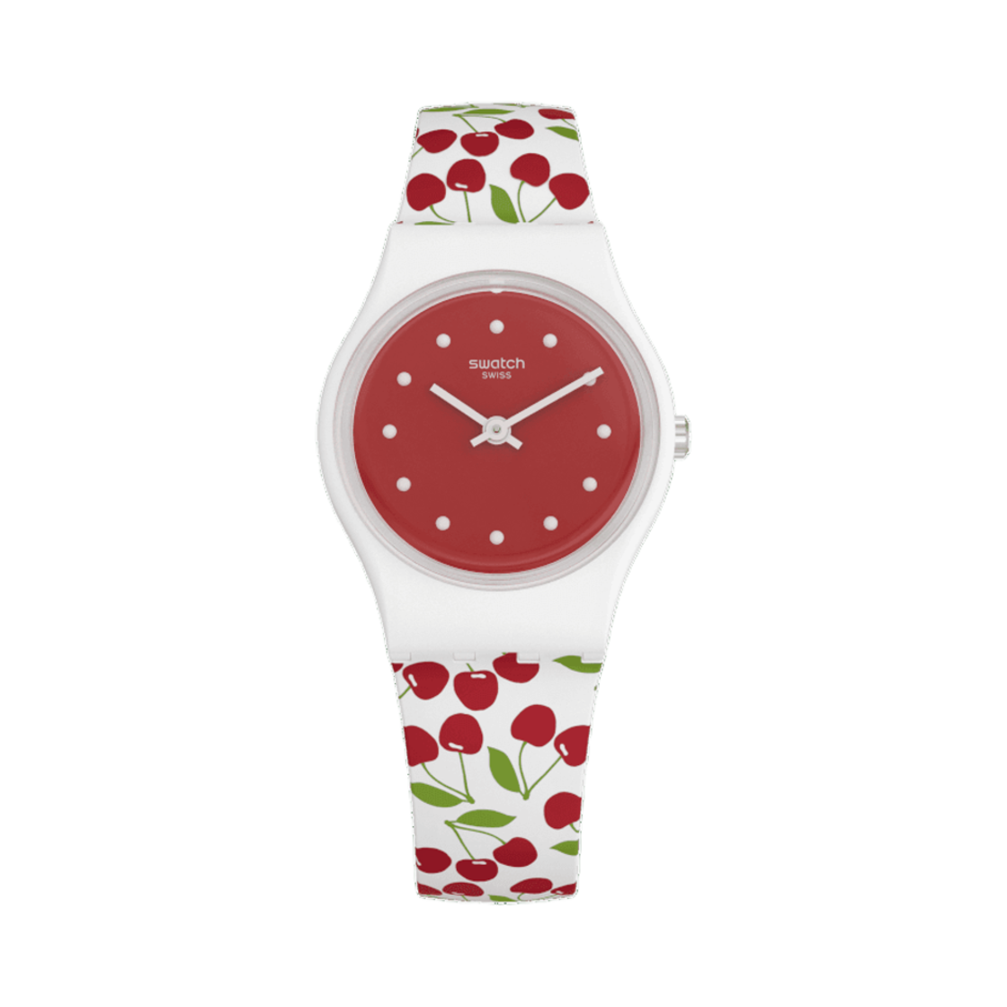 스와치 세리즈 모이 쿼츠 화이트 레드(Swatch Cerise Moi Quartz White Red) - 1