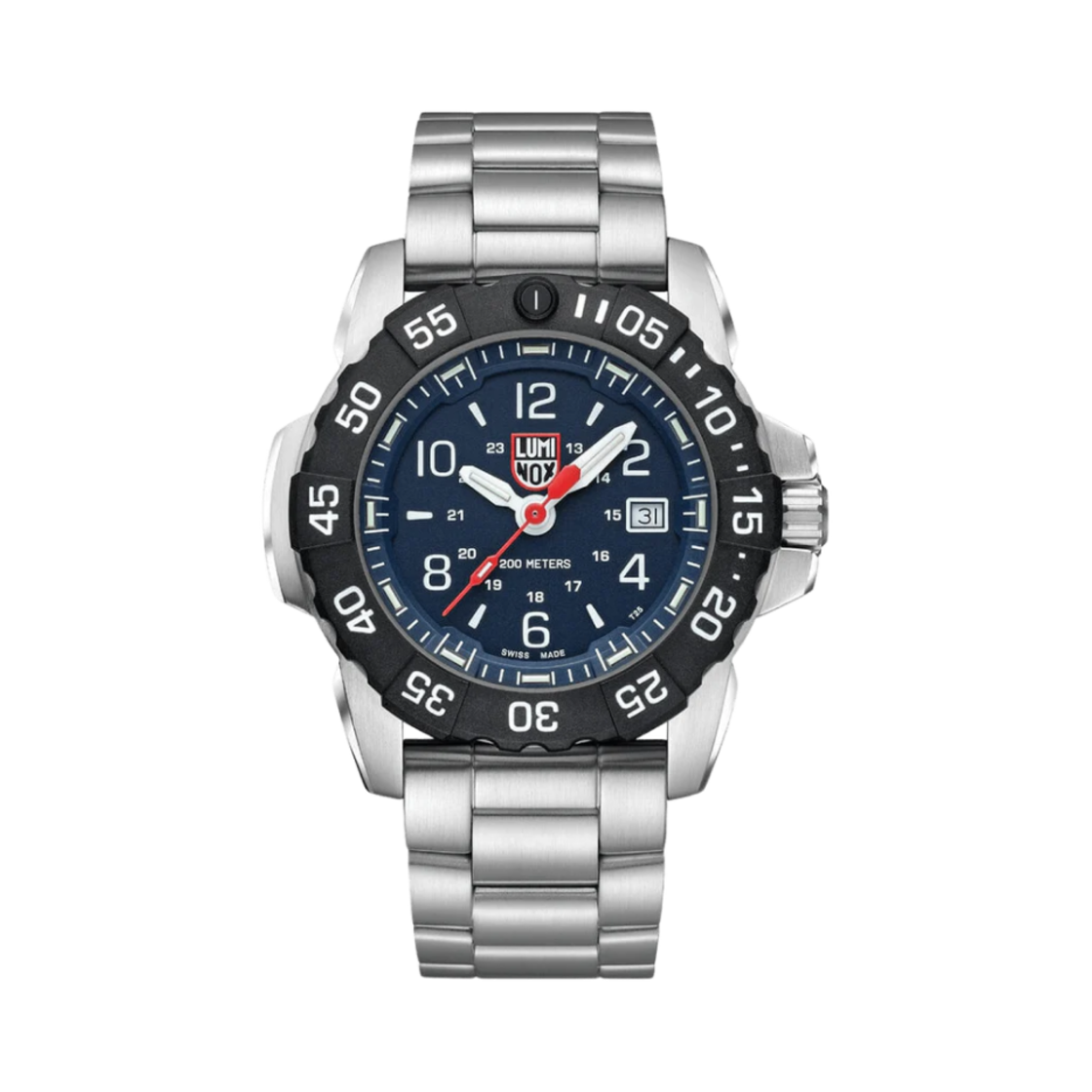 루미녹스 네이비씰 스틸 다이브 45mm 스테인리스 스틸 블루(Luminox Navy Seal Steel Dive 45mm Stainless Steel Blue)