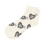 Human Made Heart Short Socks Gray